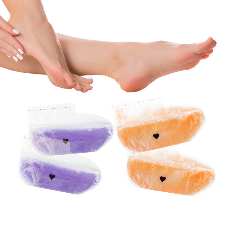 Custom Logo Hand and Foot Paraffin Wax Gloves Mask Beauty Skin Moisture Hydrating Paraffin Wax Socks for Spa