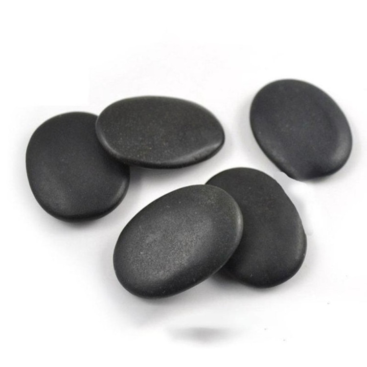 Professional Massage Stones Natural Lava Basalt Hot Stone for Spa, Massage Therapy