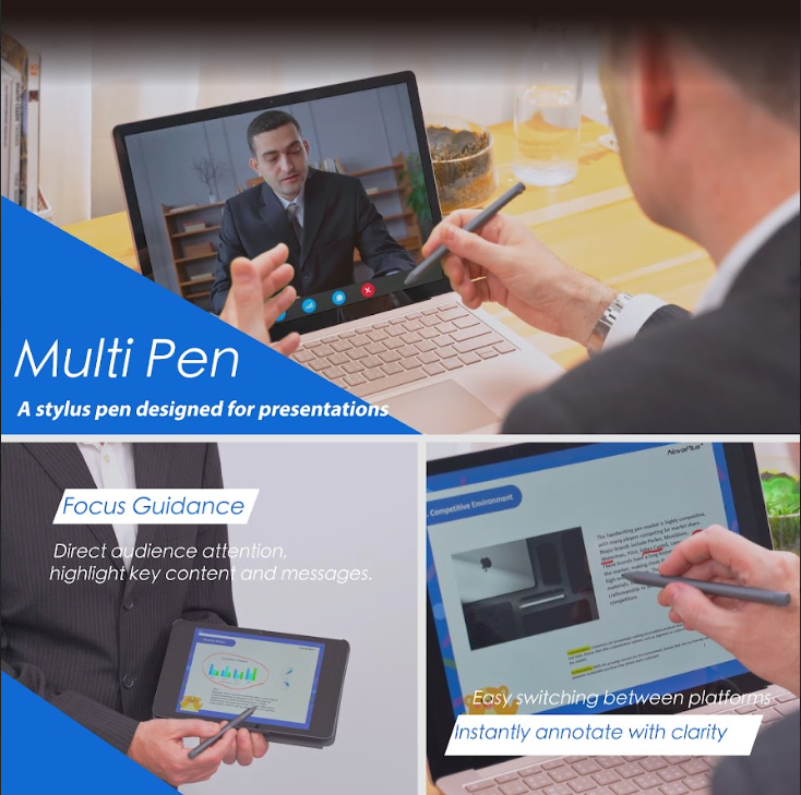 High Performance Easy Switching Multi Pen Active Stylus Pen Mobile Touch Pen