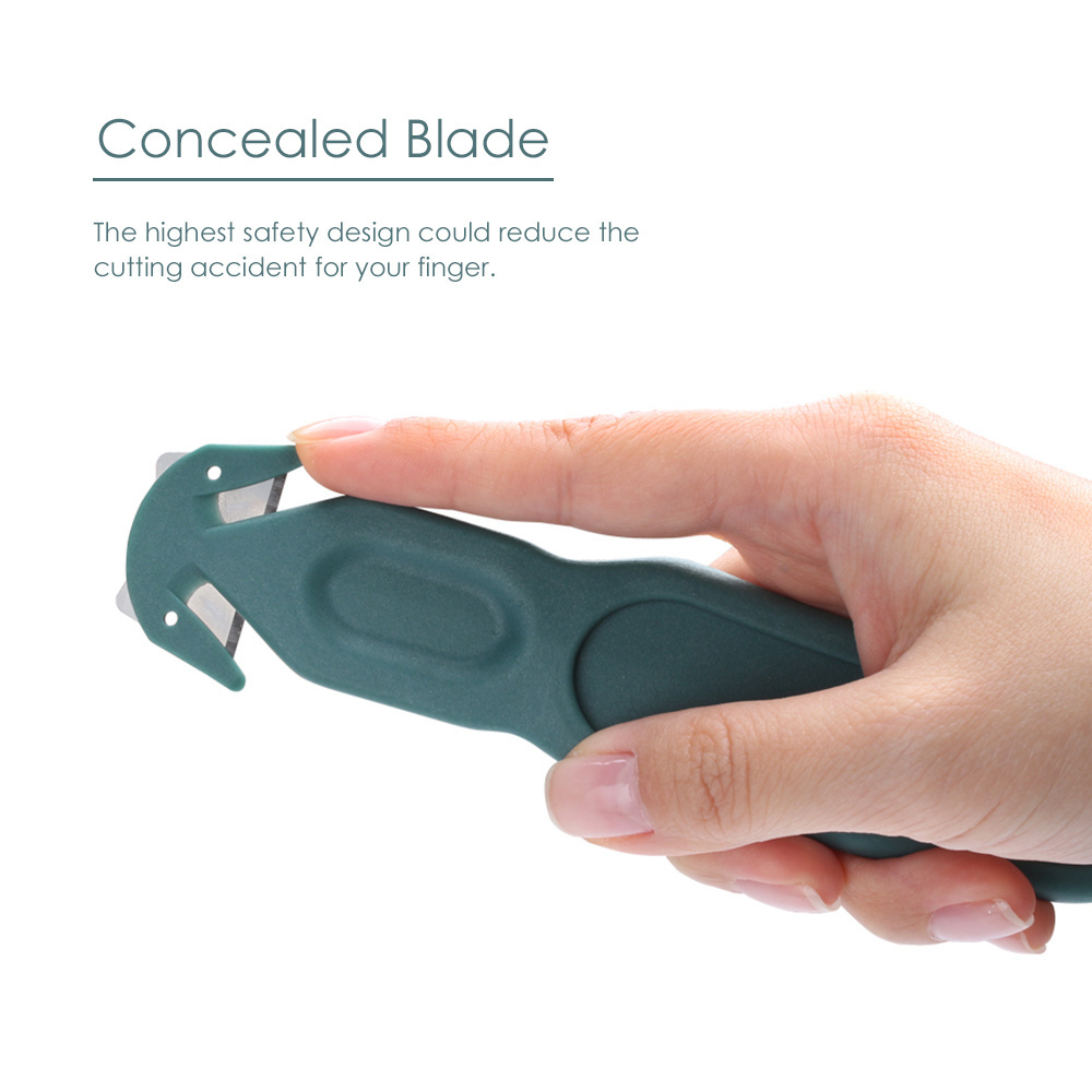 Specialized Creative Hand held Safety Box Cutting Knife With Rotary Blade