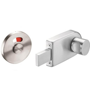 Hot Stainless Steel Toilet Door Indicator Lock PVD  Disabled Bolt Toilet Partition Accessories Hardware Lock