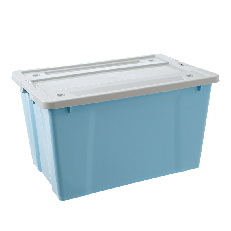 20L Multifunctional clear pp plastic storage with lid mini household bedroom bin box wholesale baskets organizations