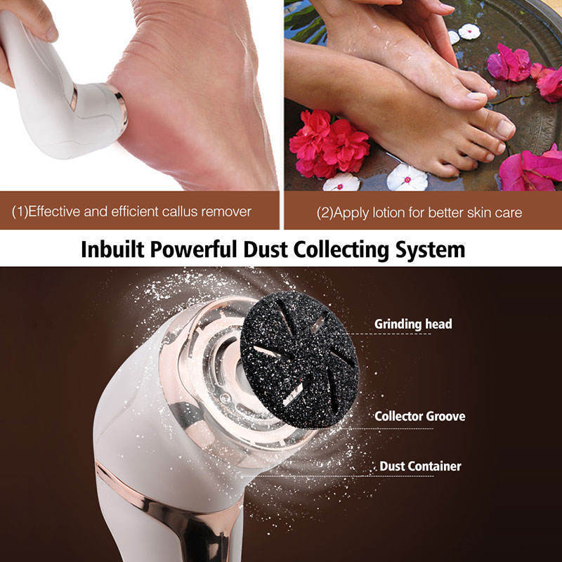 Portable foot electric foot grinder dead skin hard skin removal foot file instead of vacuum strong exfoliator