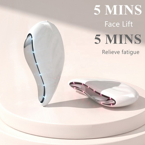 3 in 1 facial Skin Care Tools Facial Massage Beauty Equipment Beauty Personal Care Heating  Vibrate Electric Gua Sha Massager