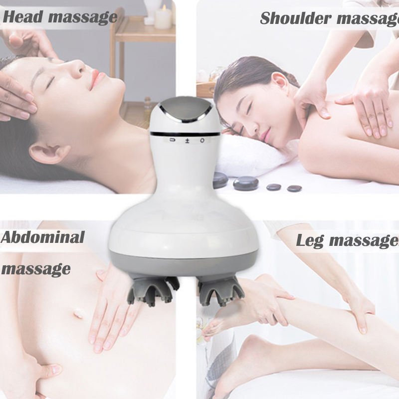 2023 Electric Scalp Massager Head Massager Vibrating Contact 4 modes Multi-Massage for deep cleansing and pressure relaxation