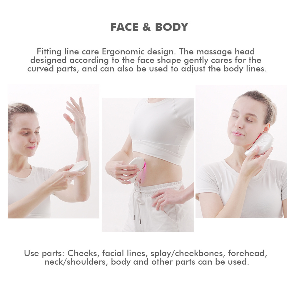 3 in 1 facial Skin Care Tools Facial Massage Beauty Equipment Beauty Personal Care Heating  Vibrate Electric Gua Sha Massager