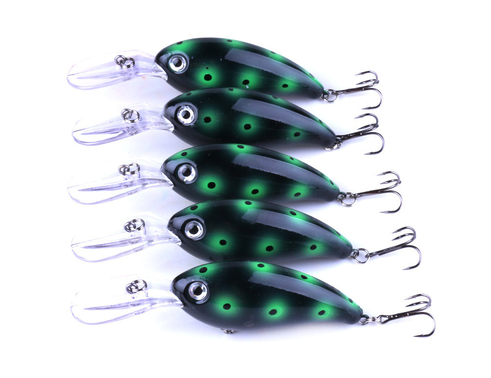 14g 18 colors Plastic Crankbaits Minnow Crank Wobblers Fishing Lures Pike Hard Baits Topwater Trout Bass Artificial Bait