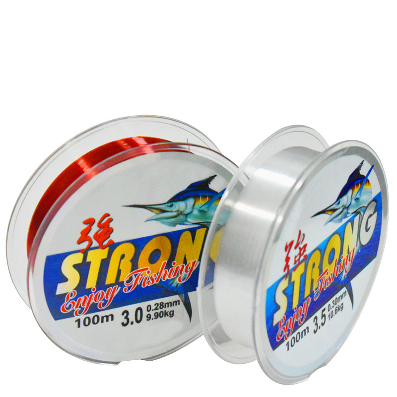 High Quality Nylon/fiber 4lb-40.6lb Strong 2mm Nylon Sea Fishing Wire Monofilament Nylon Fishing Lines