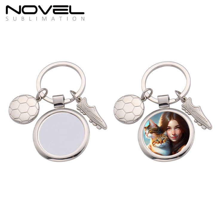 DIY Custom Keychain for Memorial Gifts Personalized Photo Printing  Frame Transfer Metal Keyring Sublimation Metal  Keychains