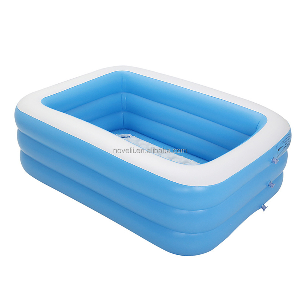 Large PVC inflatable swimming pool garden family lounge pool for adult kids