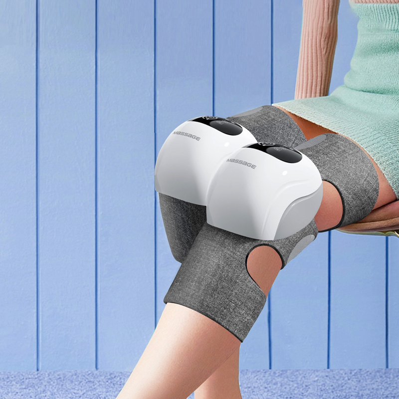 Smart Electric Wireless Air Massage Electric Knee Massager for Relieving Knee Arthritis and Old Cold Legs