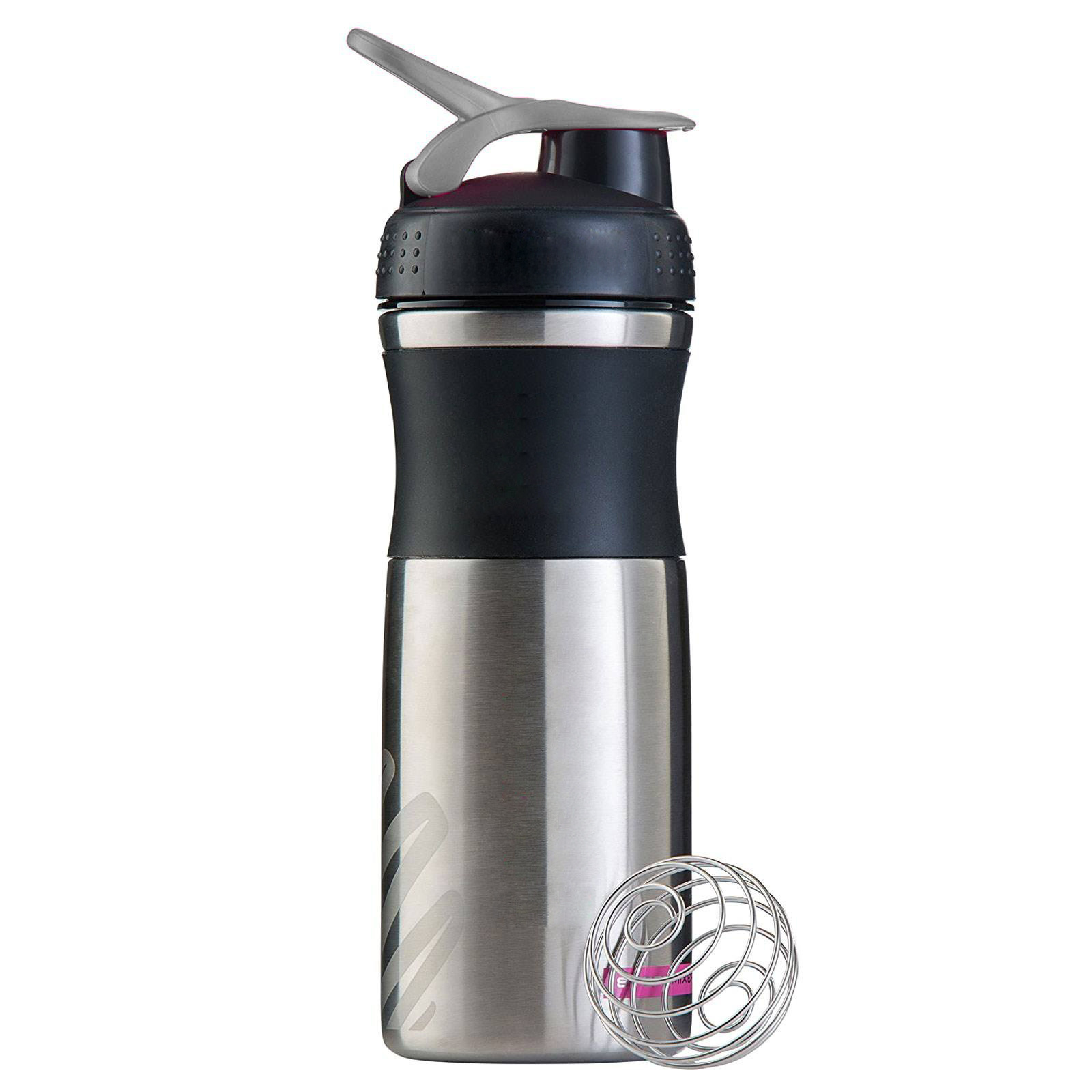 840ml wholesale metal shakers 304 stainless steel drinkware GYM fitness protein drinking shaker bottle