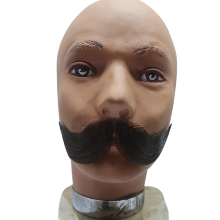 Novelties Factory Direct Selling Ready To Ship Party Fake False Handmade Halloween Costume Party Moustache Beard