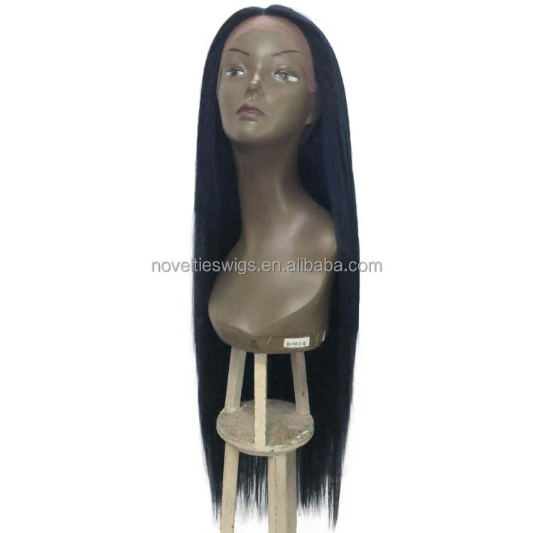 Novelties 32 Inch Full Lace Bone Straight Synthetic Hair Hd Lace Front Wigs 360