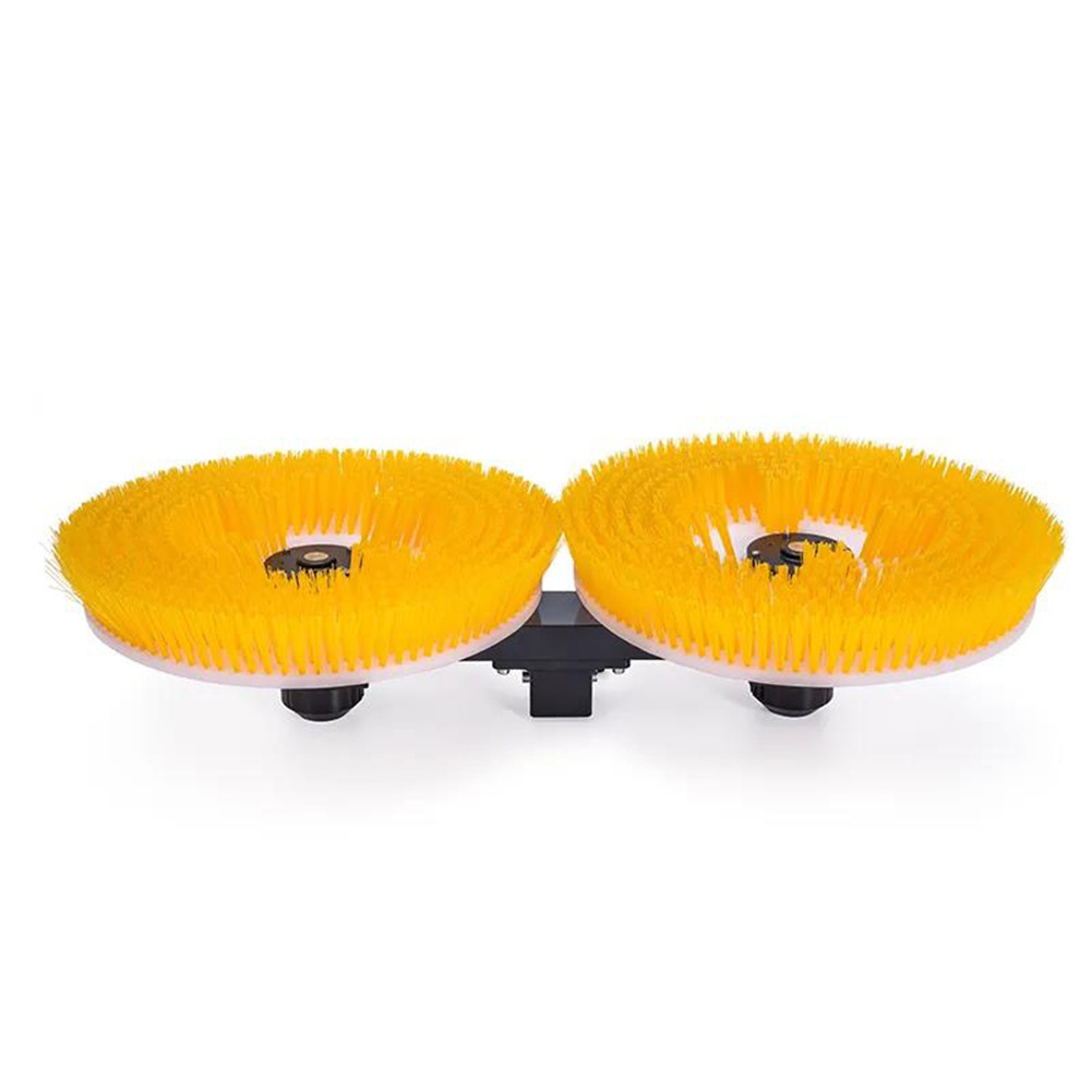 Factory Supply High quality 5.5 m Yellow Double Heads Dual Power Supply Solar Panel Cleaning Tool For Sale