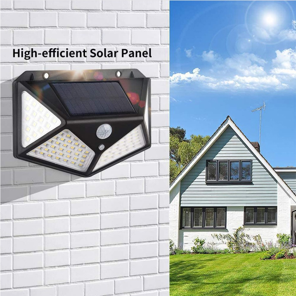 High Quality Outdoor Solar Powered Garden Lamp 3 working mode Waterproof Solar Motion Sensor Outdoor Lights Solar Lights Outdoor