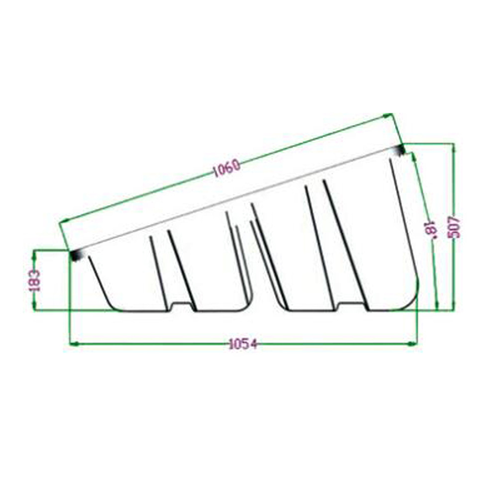 manufacturer photovoltaic brackets PV module support ballasted solar mounting system on the ground