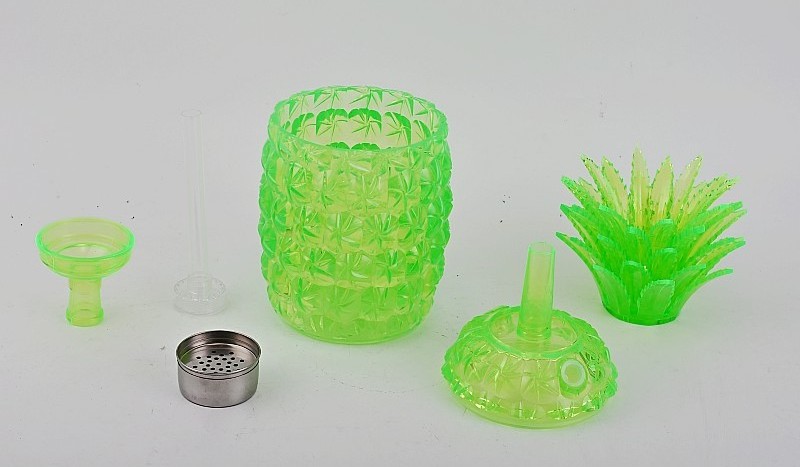 fancy pineapple  hotsale acrylic hookah accessories small shesha portable hookah