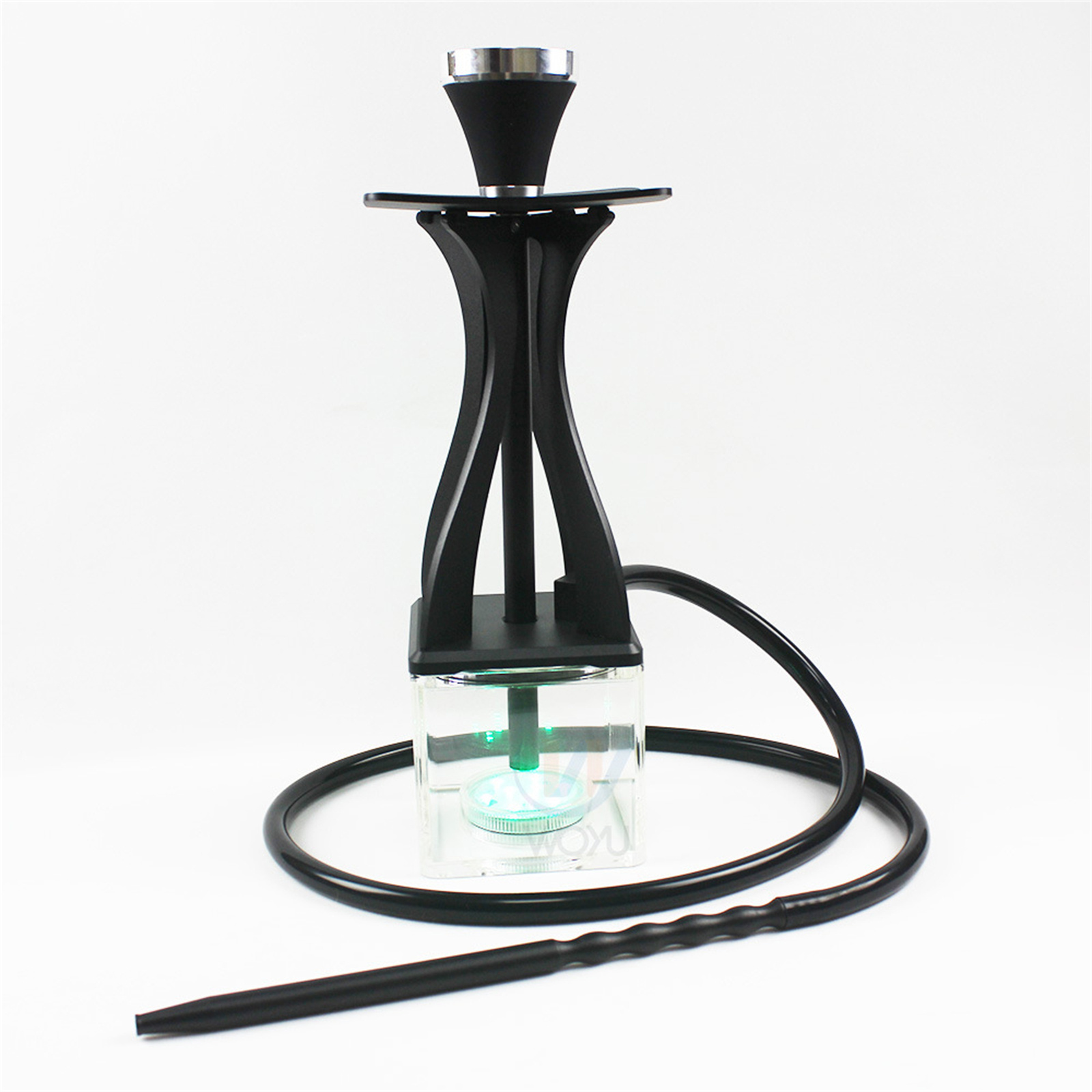 Led Shisha Hookah  Aluminum Acrylic High-end Hookah