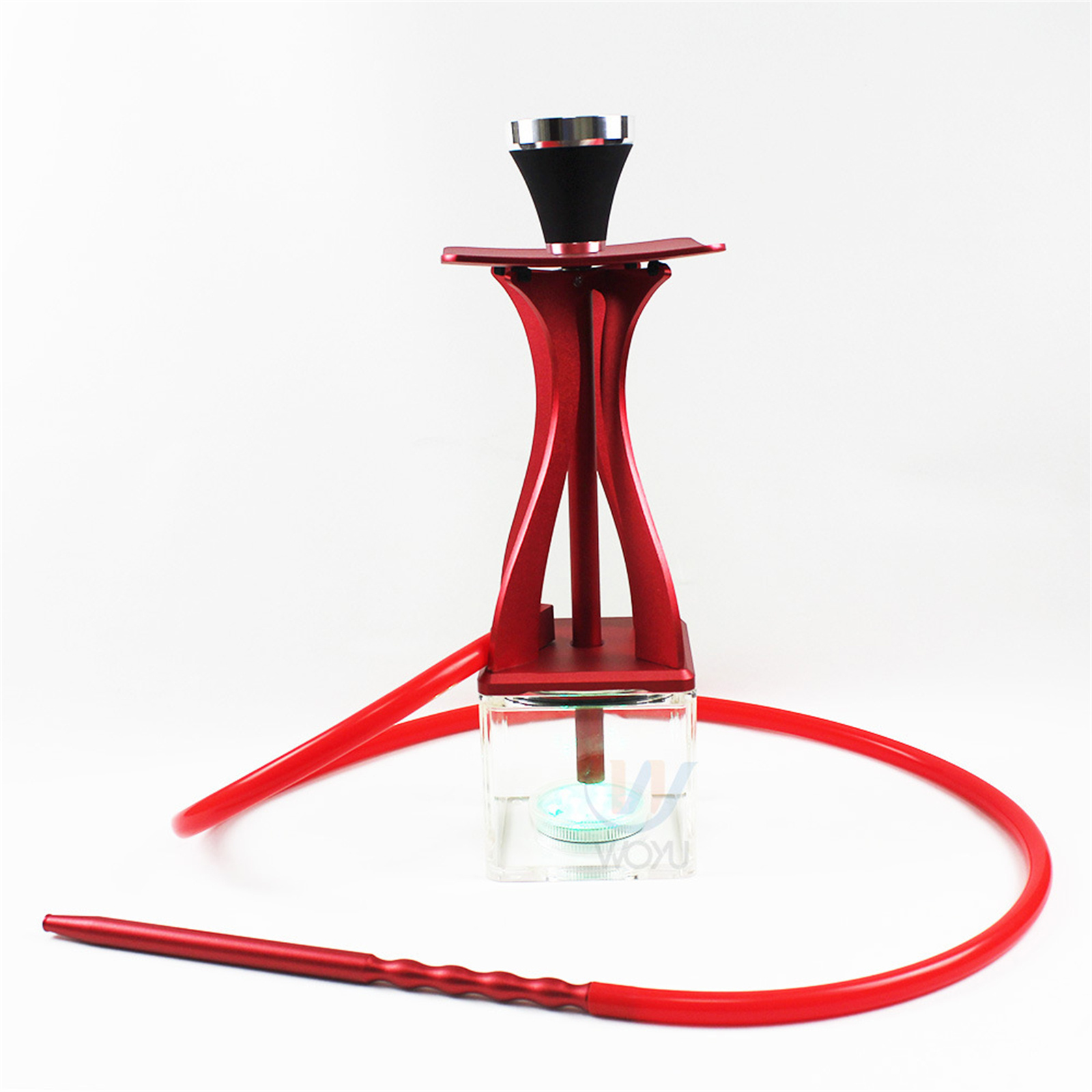 Led Shisha Hookah  Aluminum Acrylic High-end Hookah