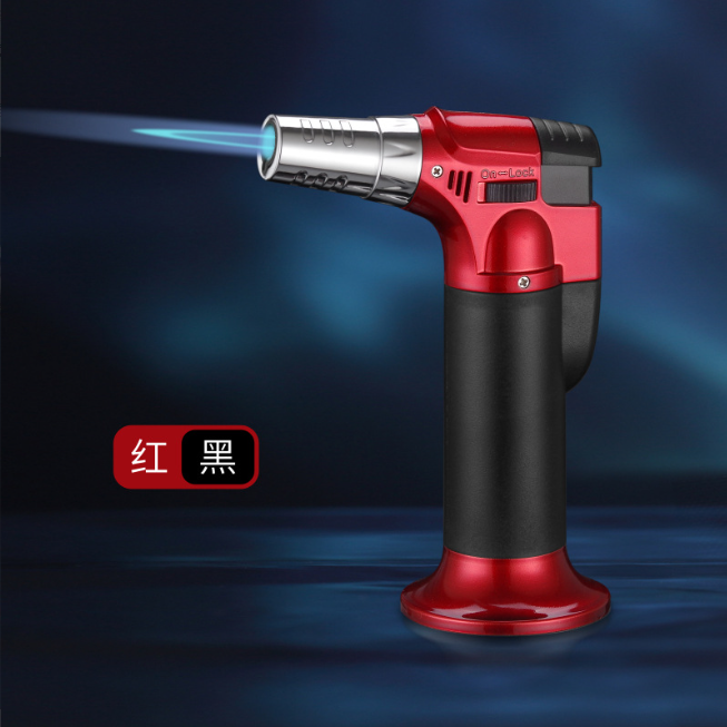 High quality torch Lighter for cigar kitchen culinary gas refillable BBQ torch Lighter stylish and windproof jet flame