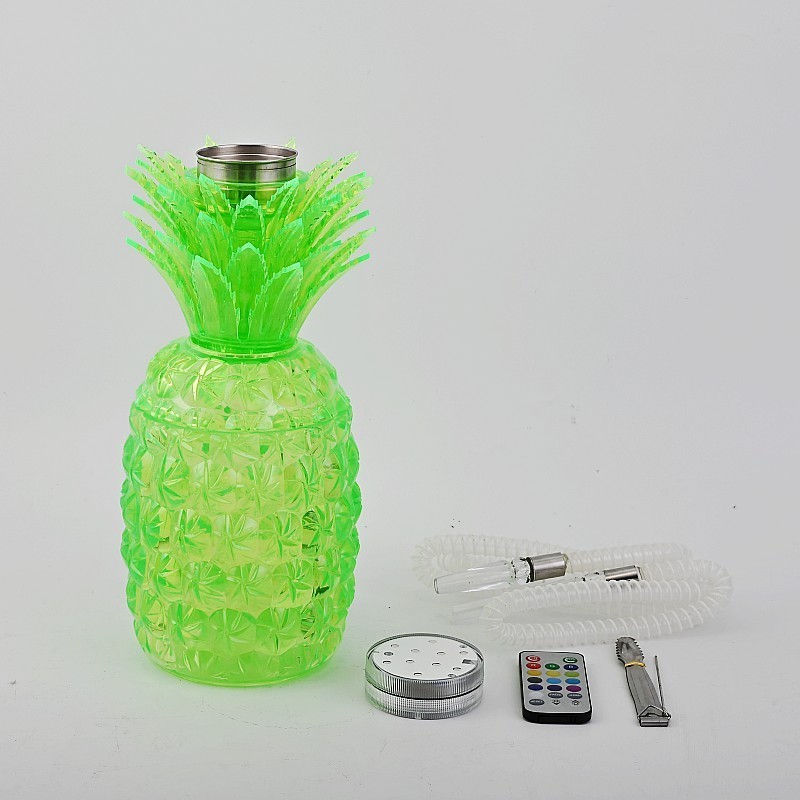 fancy pineapple  hotsale acrylic hookah accessories small shesha portable hookah