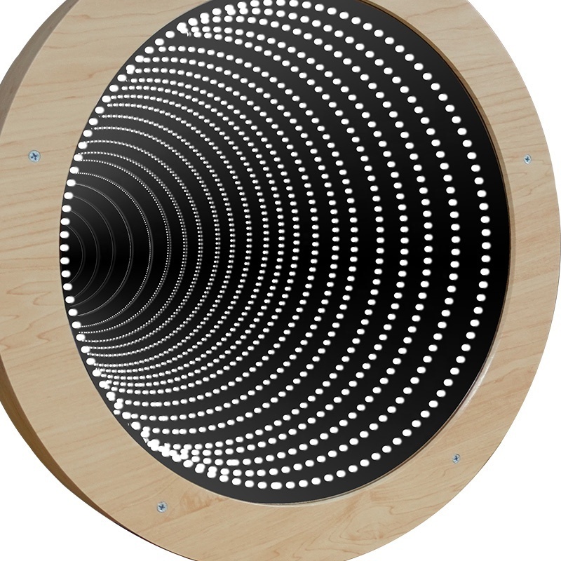 Wholesale New Product Magnetic infinity 3D LED infinity mirror Educational Toys Home Decor Wall Lamp