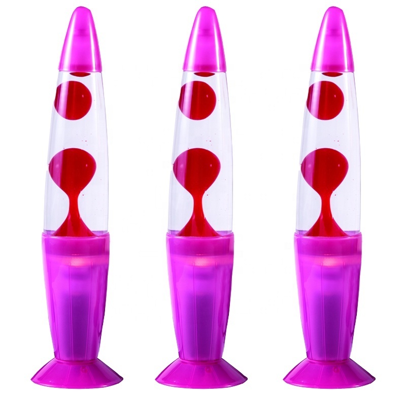 20 years' manufacturing 13 inch rocket table lava motion lamp Groovy Light plastic rocker lava lamp for home mood lamp