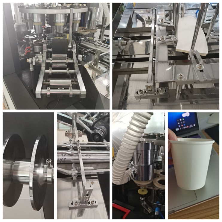 China hot sale disposable Automatic paper cup making machine Tea cup/ Ice cream cup machine