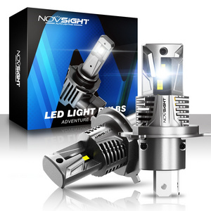 NOVSIGHT N66 new arrival auto bulb A16 car led headlight h4 6500k super bright car led light h7 h11 led headlight bulb