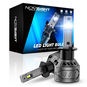 Novsight N61Super Bright 60W 6000K 13000LM H1 H3 9005 H4 H7 Car Bulb Led Car Headlight Bulb For Automatic Lighting