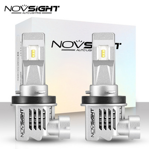 Novsight/Nighteye N30S M3 55W 12000lm H4 H7 h1 9005 9006 motorcycle mini led headlight kits 6000k led car h11 led headlight bulb