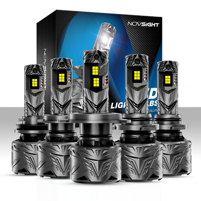 Novsight High brightest 240w 50000 lumen led faros h7 h11 light car bulb 9005 9006 h1 canbus luces h4 led headlights for auto