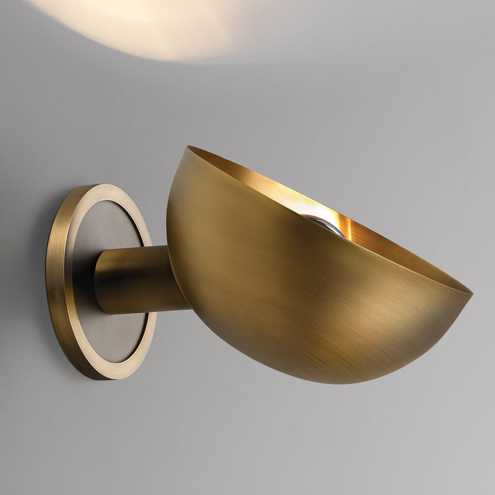 New Design Jonathan Browning Lighting Brass Wall Sconce Modern Light Avion Swing Arm Lamp For Dinning Room