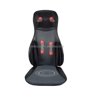 Nowcozy car seat back shiatsu massage cushion is breathable and comfortable massage chair can massage the whole body.