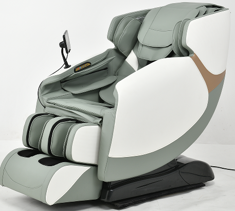 Hot Sale 4D Massage Chair SL Track Zero Gravity PU Leather Chair