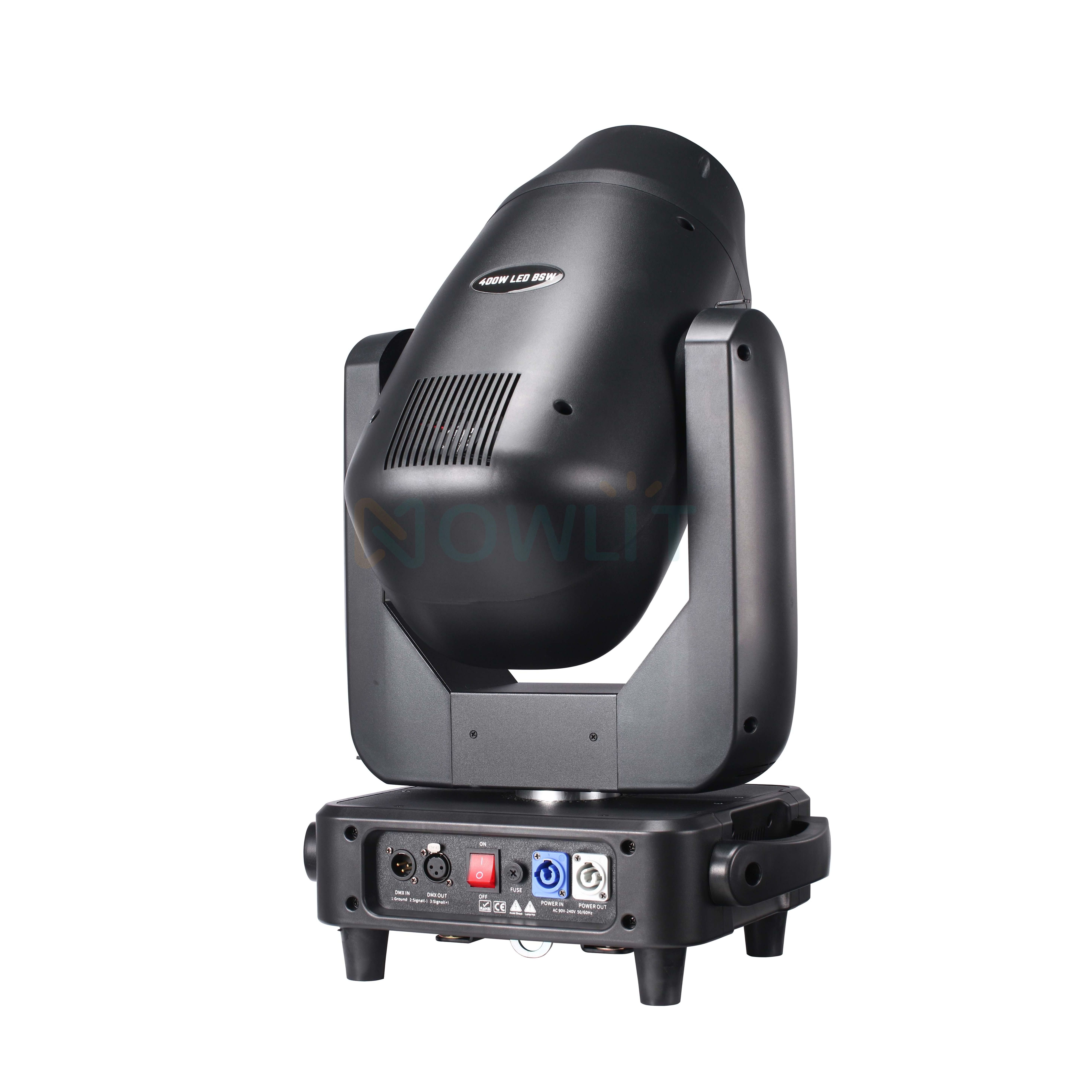 Newest Super Bright Concert Theater Stage 400w Cmy +CTO Led Beam Spot Wash 3in1 Moving Head Light