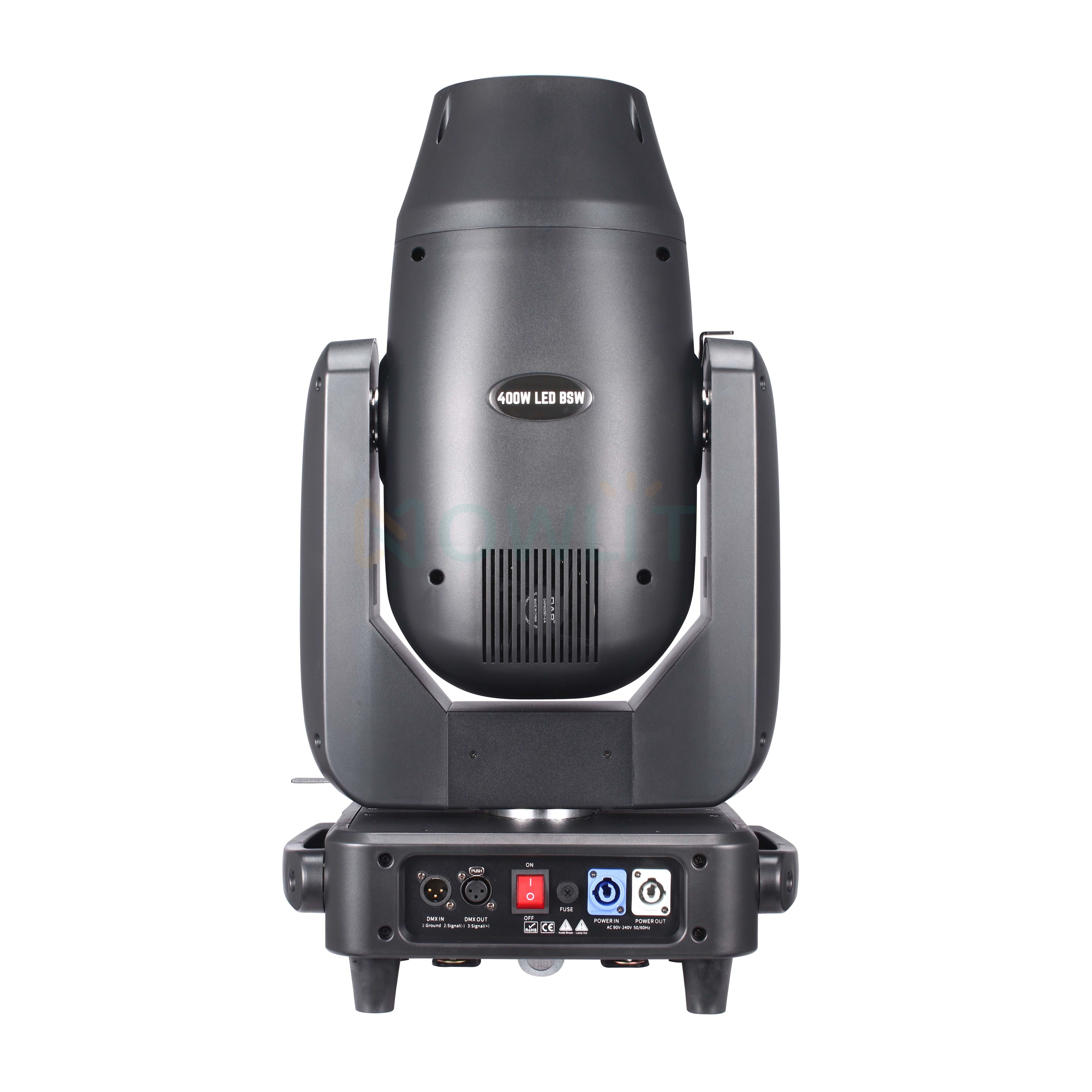 Newest Super Bright Concert Theater Stage 400w Cmy +CTO Led Beam Spot Wash 3in1 Moving Head Light