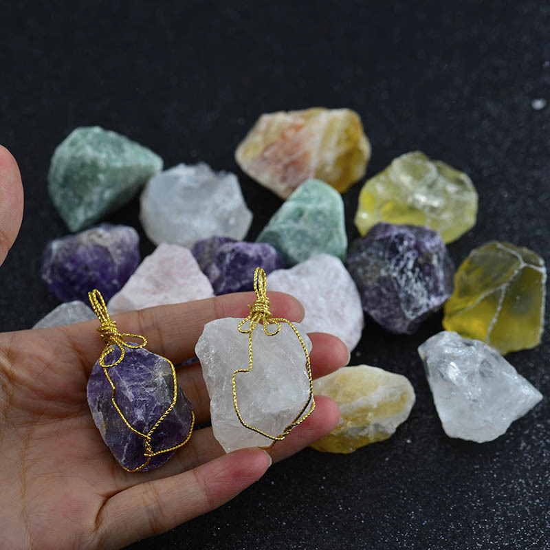 Wholesale Natural Crystal Rough Stone Raw Gemstone Mineral Irregular Reiki Chakra Crystals Healing Stones For Jewelry Making