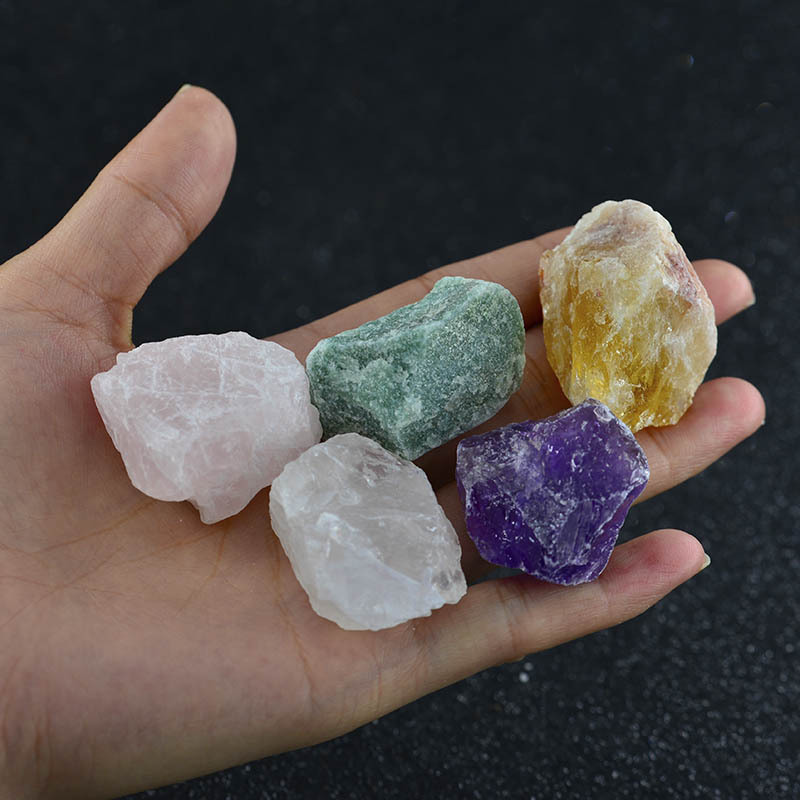 Wholesale Natural Crystal Rough Stone Raw Gemstone Mineral Irregular Reiki Chakra Crystals Healing Stones For Jewelry Making