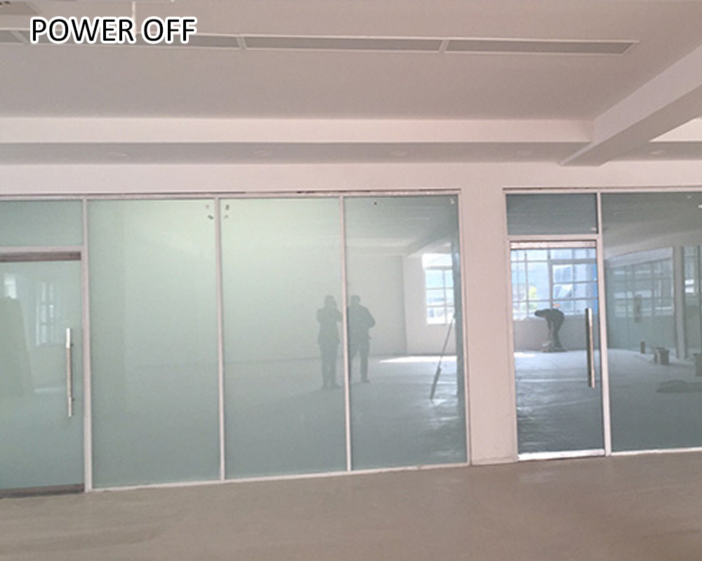 high clarity self-adhesive smart glass film for door