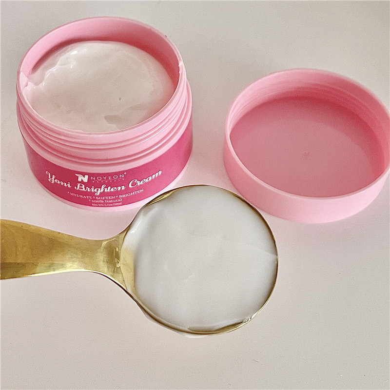 Vagina Yoni Bleaching Cream Whitening and Lightening Intimate Razor Bumps Ingrown Hair Treatment Features Anti-Wrinkle Firming