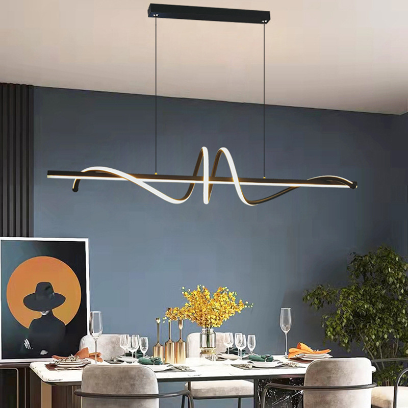 LED pendant lighting modern led pendant light fixtures Simple chandelier for hotel