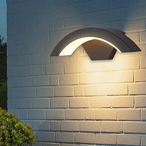 Aluminum IP65 Surface Mount Up Down Wall Lamps Modern Style Outdoor Indoor Wall Light