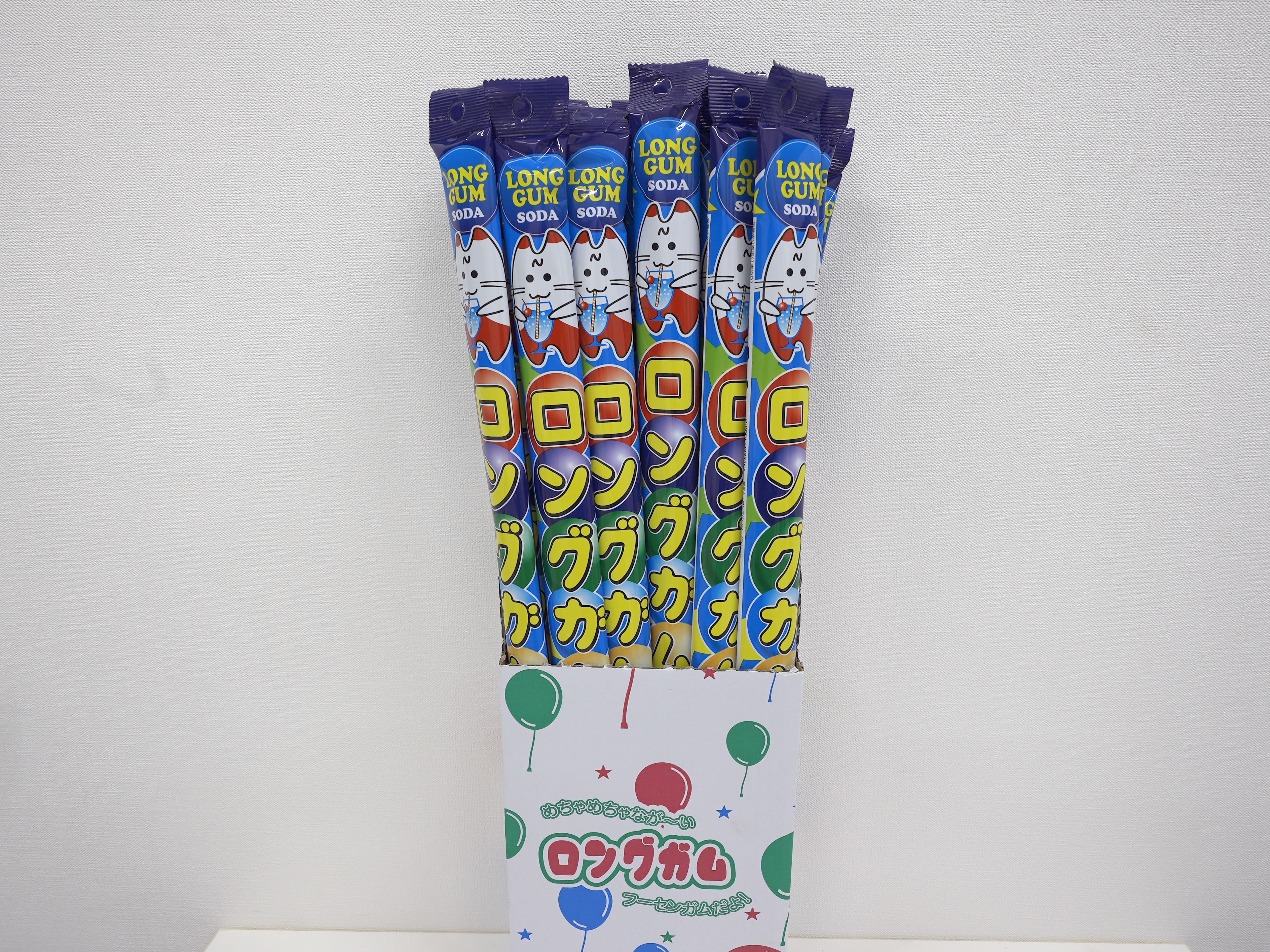 Japanese high quality wholesale bubble candy long chew gum for kids