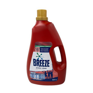 Highly Recommended Breeze Liquid Detergent 3.6 Kg Generous Size Suitable For Family Group Consumer With Long Shelf Life Offer