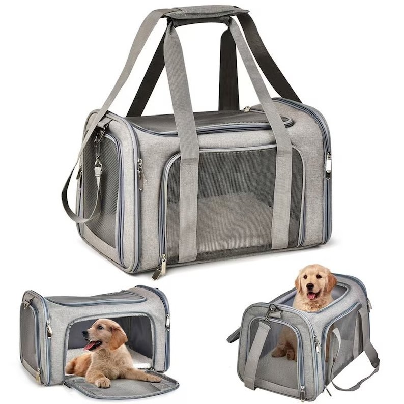 Travel Pet Carrier: Durable Soft-Sided Bag for Cats and Dogs  Portable