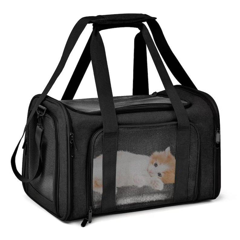 Travel Pet Carrier: Durable Soft-Sided Bag for Cats and Dogs  Portable