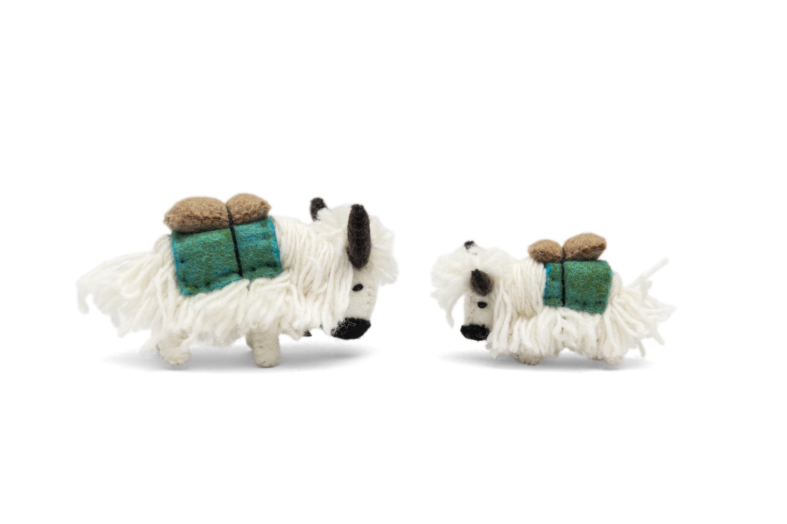 Yak Felt Toy Animal Special Gift Decoration Playable Educational Animal Halloween Celebration Montessori Educational Toys