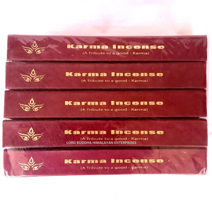 High Quality Natural Tibetan Karma Incense Sticks manufacture in Nepal perfect for praying meditation and healing purpose